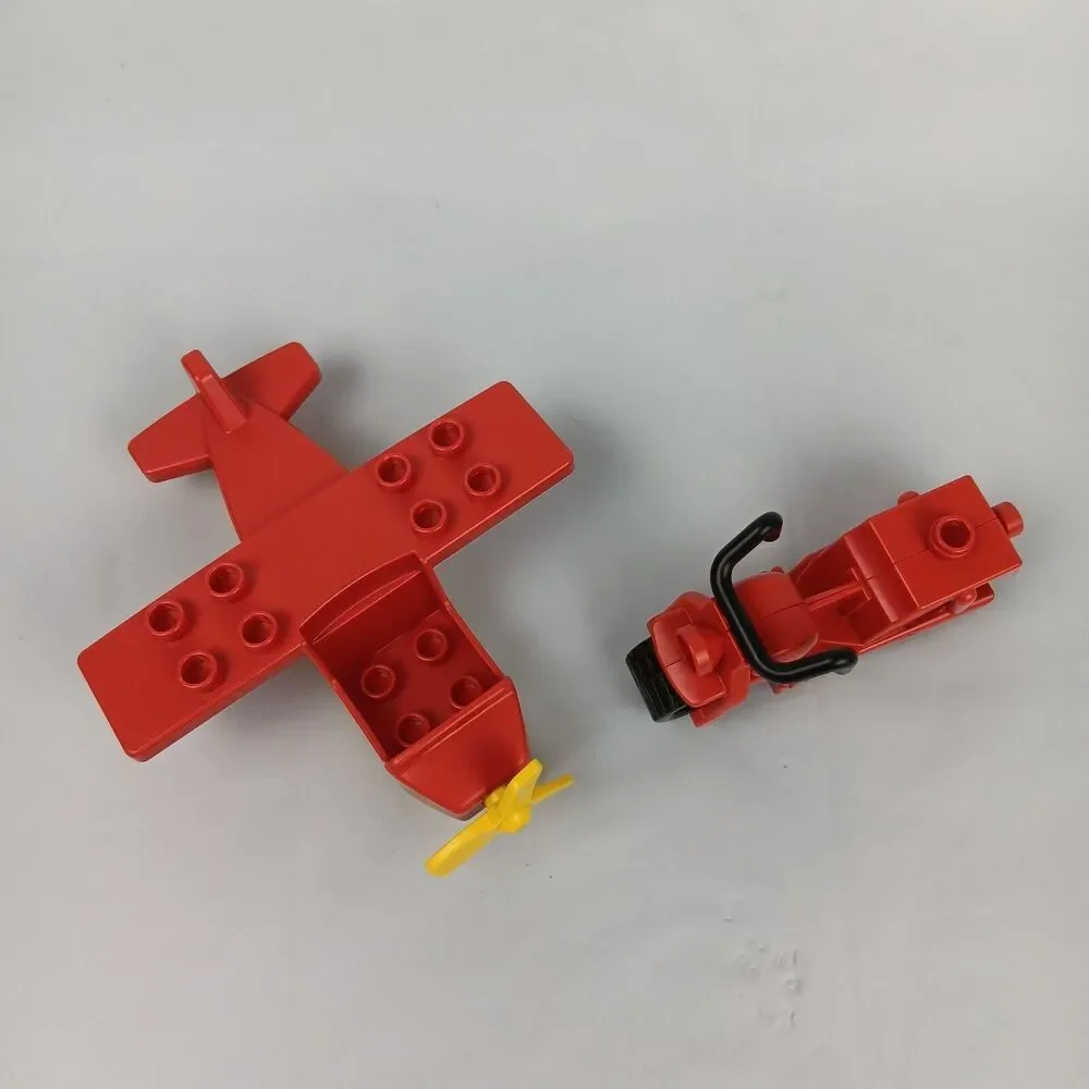 Lego Duplo Motorcycle and Airplane Building Brick Replacement Parts Vintage